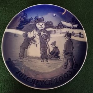 B & G collectable plate